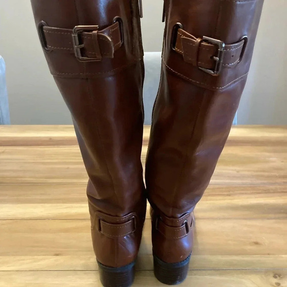 Bandolino size 6 brown leather boots - Picture 3 of 5